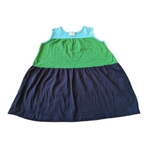 Hanna Andersson Colorblock Sleeveless Dress